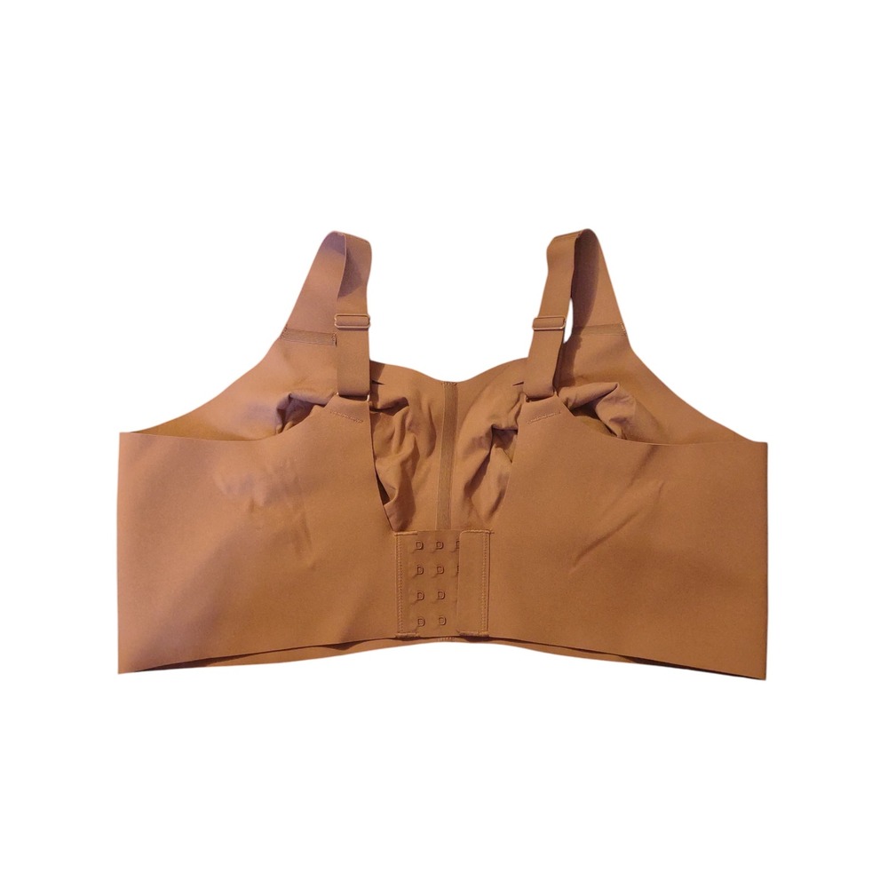 Evelyn Bobbie The Beyond Bra Brown Wireless Seamless Support Bra 2XL FA21 - Picture 3 of 3